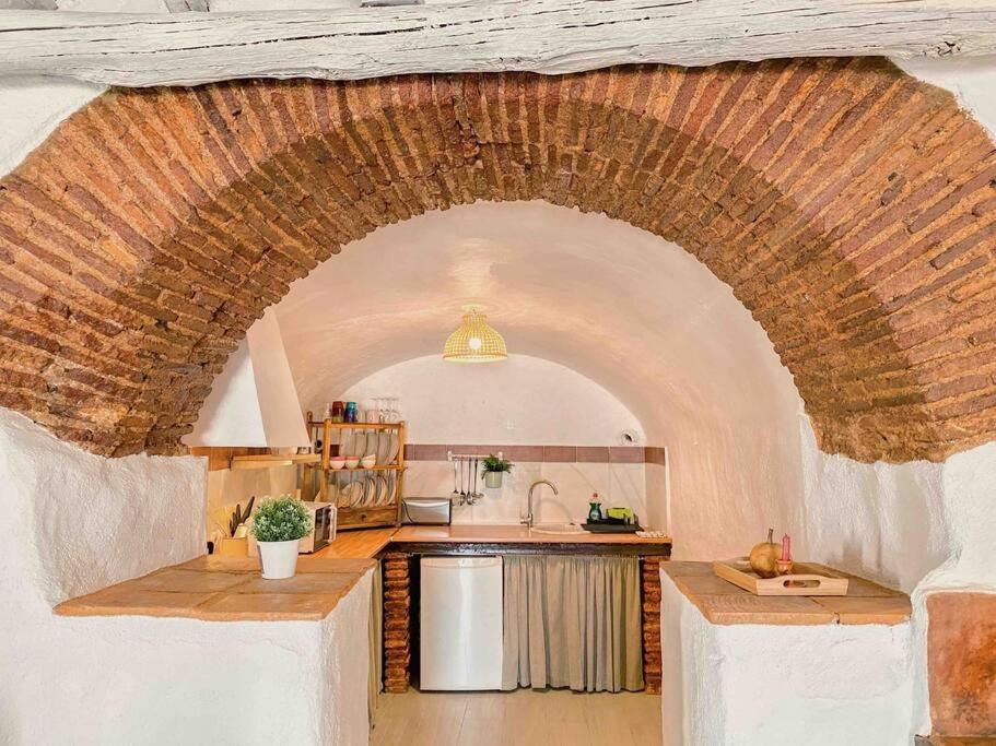 La Palmera. Casa Rural Con Piscina Privada. Benadalid Dış mekan fotoğraf